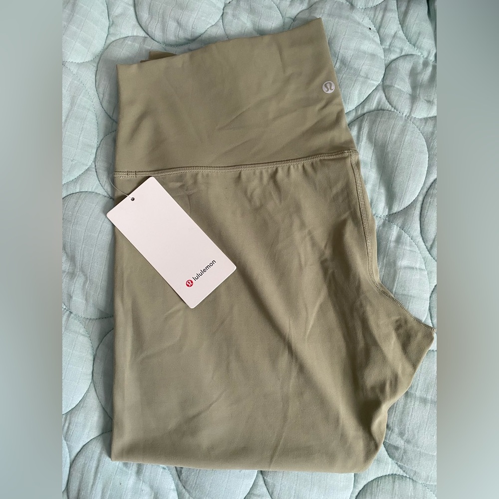 NWT Lululemon Align Pant 25" Rosemary Green size 18
